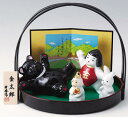 五月人形 コンパクト 陶器 小さい おとぎ話 金太郎/ 金太郎相撲(磁器) /こどもの日 端午の節句 初夏 お祝い 贈り物 プレゼント