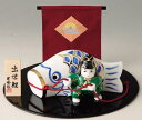 五月人形 コンパクト 陶器 小さい 鯉のぼり/ 出世鯉曳き(白磁) /こどもの日 端午の節句 初夏 お祝い 贈り物 プレゼント