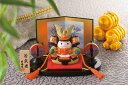 五月人形 コンパクト 陶器 小さい 大将 武将/ 若武者 勝って兜の緒を締めよ /こどもの日 端午の節句 初夏 お祝い 贈り物 プレゼント