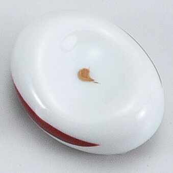 樂天商城 - 箸置き おしゃれ おもしろ かわいい/ 赤絵豆（大） 箸置 /箸置 はしおき カトラリーレスト 業務用 ギフト インテリアにも