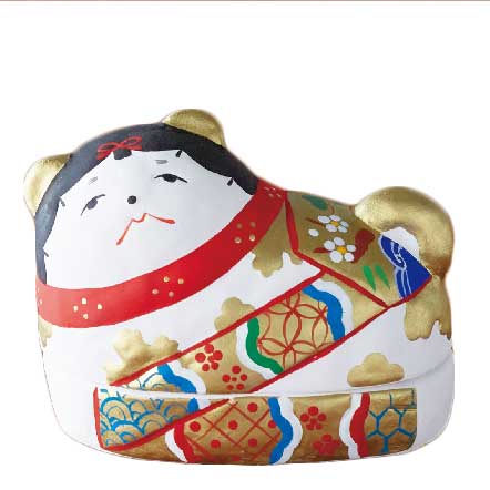 楽天市場 雛人形 コンパクト 陶器 小さい 可愛い ひな人形 犬筥お雛かくれんぼ ミニチュア 初節句 お雛様 おひな様 雛飾り 美濃のちゃわん屋さん 古林恩羅院