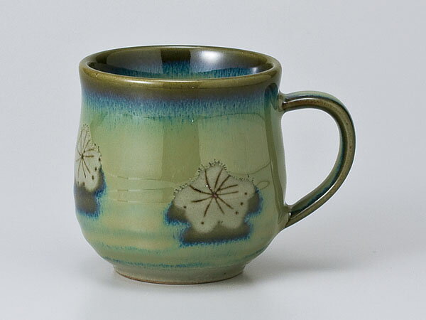 マグカップ おしゃれ/ 梅ちらしマグ /業務用 家庭用 コーヒー カフェ ギフト プレゼント 贈り物