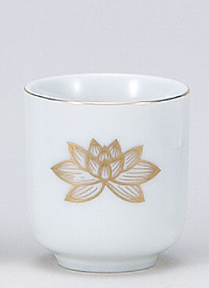 / 白金蓮1.6湯呑 /和食器