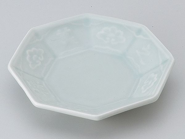 陶器 松花堂 小鉢 小皿/ 青磁八角皿 /弁当 小鉢 豆皿 幕の内 業務用