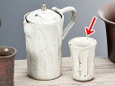 酒器 ぐい飲み ぐい呑み 盃/ 粉引面取ぐい呑(小) /陶器 業務用 家庭用 ギフト プレゼント 贈り物 sake