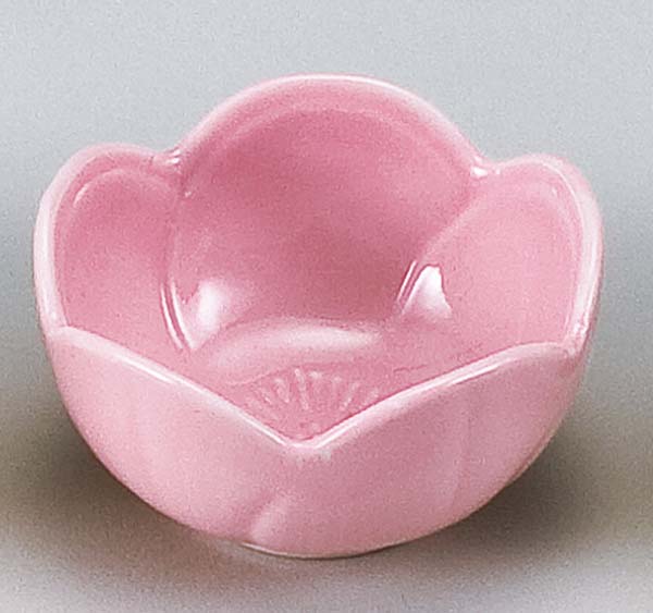和食器 小付 珍味 小鉢/ ピンク梅小鉢 /陶器 業務用 家庭用 Small Appetizer Bowl