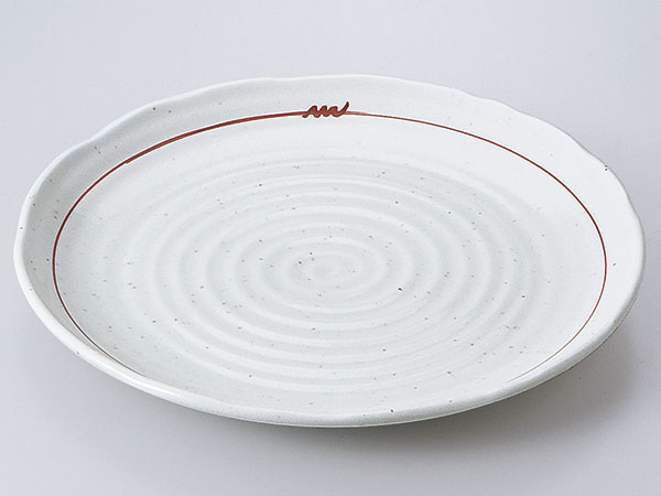 和食器 盛り込み皿/ 赤結び10.0皿 /大皿 盛り皿 大皿料理 業務用 Serving Plate