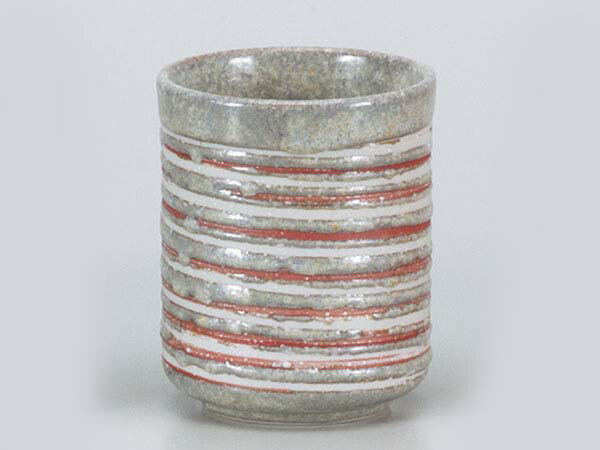 湯呑 長湯飲み/ 縞織長湯呑 /日本茶 業務用 お酒もOK