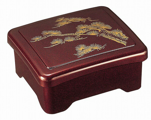 うな重 器/ 光月丼重 溜パール松 内朱 /土用 丑の日 重箱 鰻 ウナギ カツ重 天丼重 漆器 業務用大量購入希望時はご相談くださいのサムネイル