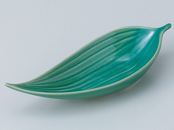 和食器 小付 珍味 小鉢/ グリン釉笹の葉小付 /陶器 業務用 家庭用 Small Appetizer Bowl