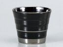 酒器 フリーカップ/ シルバーボーダーBコップ /焼酎 日本酒 ノンアルコール 梅酒 業務用 家庭用 ギフト プレゼント 贈り物 cup without han...