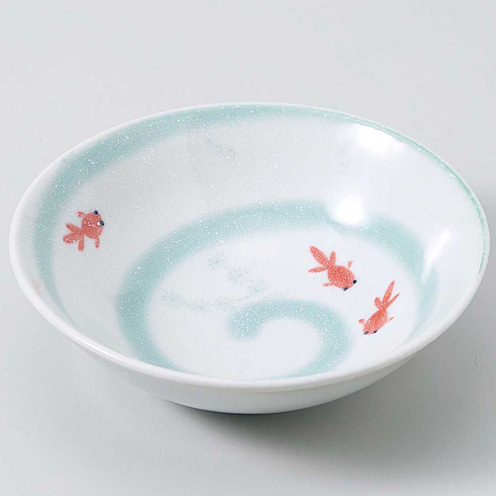 和食器 小鉢 小付/ 金魚4.0浅鉢 /珍味鉢 陶器 業務用 家庭用 Small sized Bowl