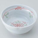 和食器 小鉢 小付/ 粉引赤絵紋3.8小鉢 /珍味鉢 陶器 業務用 家庭用 Small sized Bowl