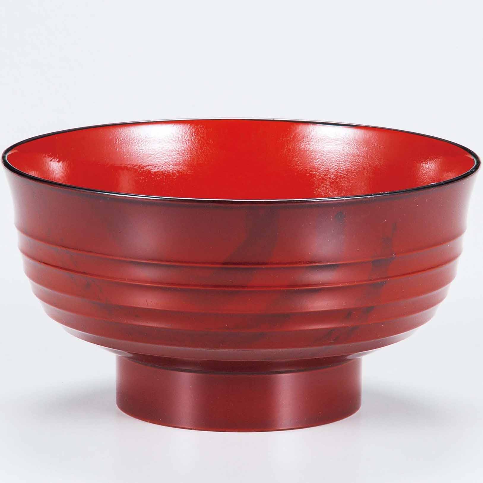 漆器 汁椀 吸い椀 吸物椀/ チーク羽反宝生汁椀 /日常使い 気軽に使える 業務用 家庭用 味噌汁 お吸い物..