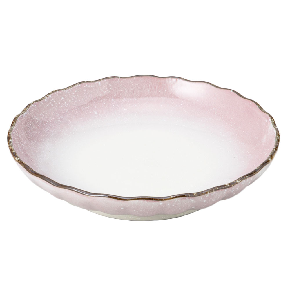 食器 和皿 取り分け皿 一品料理/ 小雪紫菊型4.0皿 /おしゃれ 日常 業務用 家庭用 Japanese plate