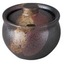 陶器 小物入れ 調味料 漬物 梅干し キムチ タレ入れ 砂糖 蓋付容器/ 備前薬味壷(小) /業務用 家庭用