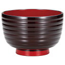 和食器 会津 漆器 汁碗 吸物碗/ 溜 千駒大椀 /家庭用 業務用 Lacquerware