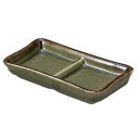和食器 そば用品 陶器/ 唐津 二ッ仕切皿 /ざる蕎麦 ざるうどん 冷麺 業務用 本格的 蕎麦猪口 ソバ千代口 薬味皿 二品 三品