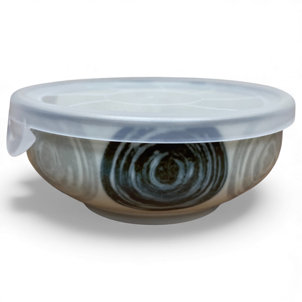 レンジパック 蓋付き フタ付き ボウル/ ノンラップ大鉢 モノクロシグナル /保存鉢 うつわ 漬物 作り置..