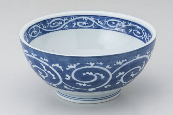 どんぶり 麺丼/ 釜上丼 唐草 /和食器 業務用