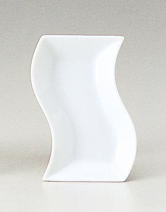 白磁 ホワイト おしゃれ レストラン プレート/ トルチェーレ pw 13.5cm細長角皿 /洋食器 業務用 家庭にも