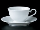 コーヒーカップ ソーサー/ ロマンス兼用コーヒーカップ&ソーサー /碗皿 業務用 ホテル レストラン ホワイト シンプル