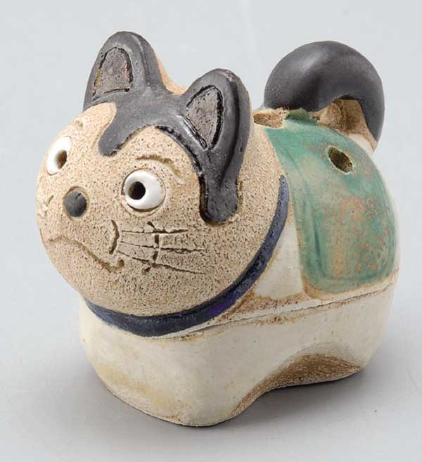 香炉 陶器/ 飾り香炉（犬張子） /アロマ プレゼント 贈り物 箱入り