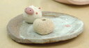 陶器 置物 お香立て/ 福ぶた香皿 /縁起 開運 プレゼント 贈り物 箱入り