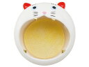 蚊取り線香入れ おしゃれ 陶器 蚊取り線香ホルダー アウトドア/ 大きな口の猫蚊遣器 /キャンプ 屋外