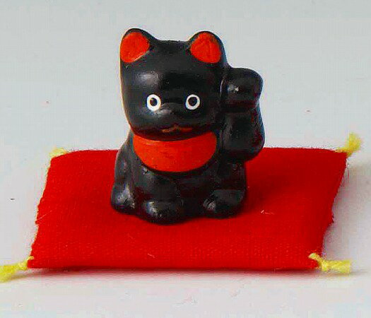 ミニミニ招き猫(黒)