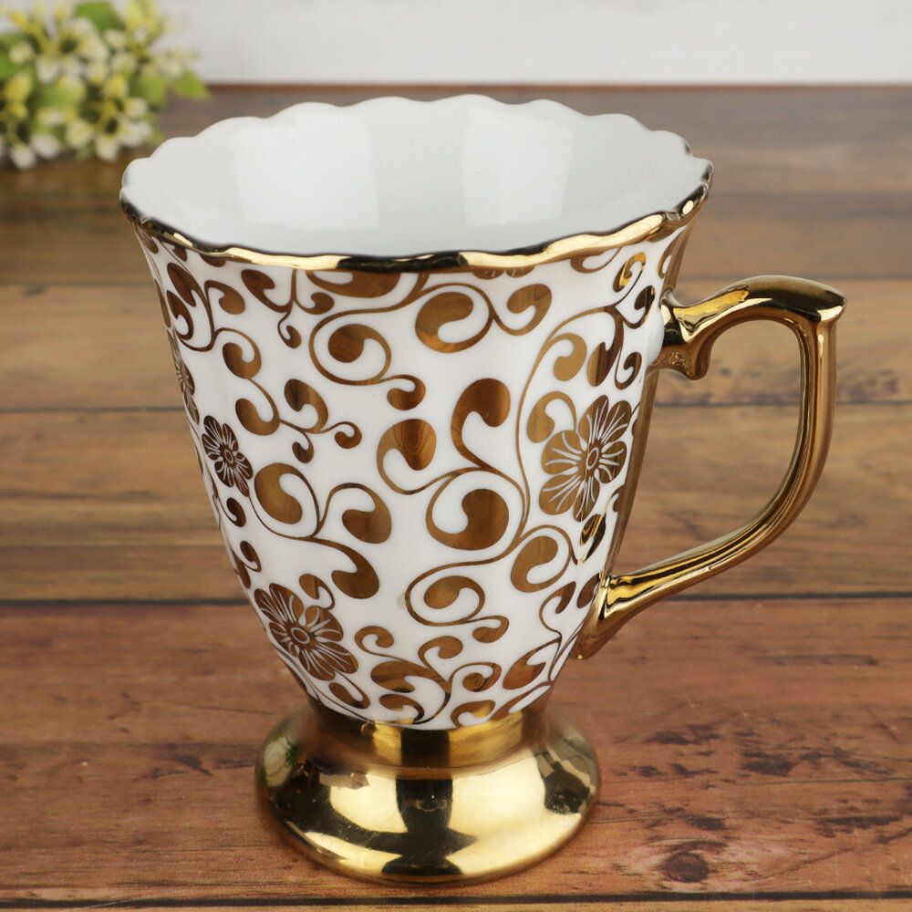 マグカップ おしゃれ/ ベネチアンマグ(花唐草) /業務用 家庭用 コーヒー カフェ ギフト プレゼント 贈り物