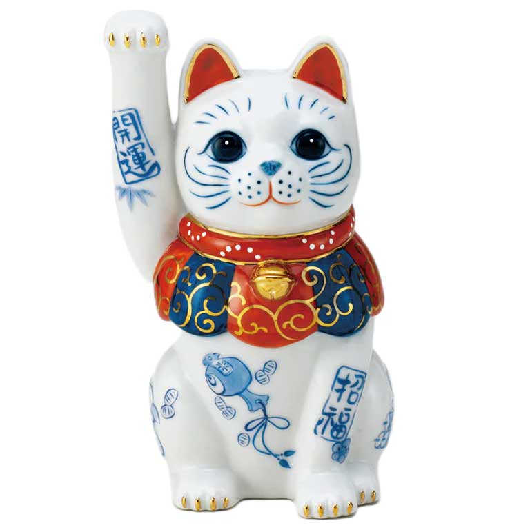 楽天市場】陶器 染付招き猫の通販 楽天市場】陶器 染付招き猫の通販