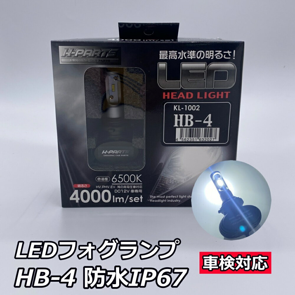 LEDإåɥ饤 Х ե 뤤 ָб HB4 6500K KL-1002