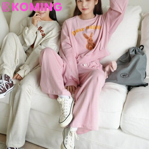 [キーリングセット] ラビットキーリングバックパック【KIKIKO】 【Koming】 韓国ファッション レディー..