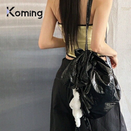 ビニルバックパック-bag【LAGIRL】【Koming】 韓国ファッション レディースファッション ビニルバック..