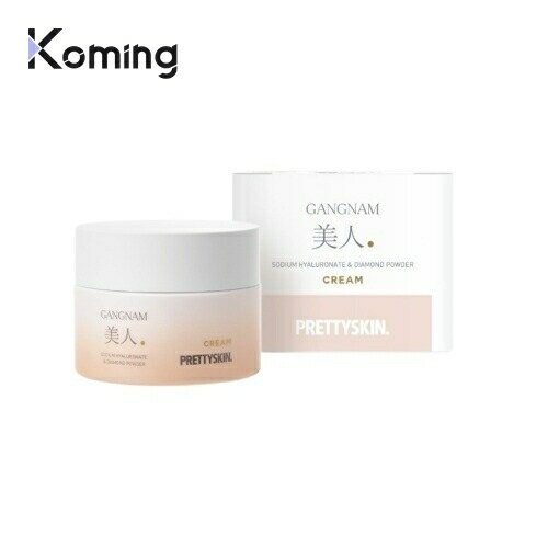 カンナン美人クリーム【PRETTYSKIN】【Koming】うるつや 保湿 乾燥肌 混合肌 普通肌 肌のハリ 弾力 鎮静肌 韓国コスメ スキンケア 韓国化粧品 日常 韓国美人 皮膚ケア オールインワン クリーム