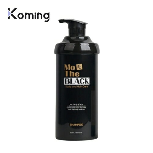 MO THE BLACK 14日白髪染色シャンプー500ml【MO THE BLACK】 【Koming】 韓国コスメ 韓国化粧品 ヘアケア 白髪ケア 大容量 髪のダメージ ツヤ改善 頭皮の保湿 角質改善 根本ボリューム 天然成分 弱酸性 すっきり 頭皮ケアのサムネイル