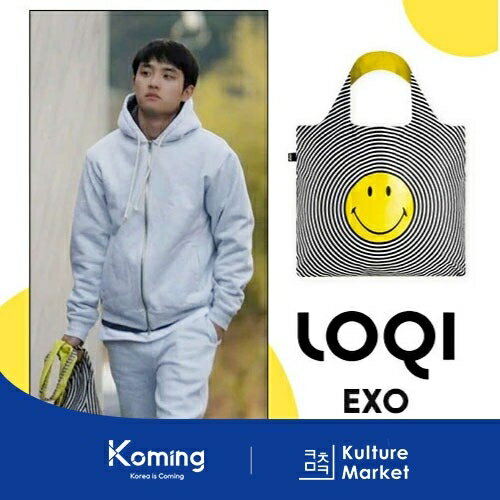 Hurシスターズオススメエコバッグ第一弾！フルヨンジ＆フルソンヨン LOQI ECOBAG ECO BAG First recommended by Hur Young-ji & Hur Song-yeon韓国エコバッグ 韓国ファッション エコバッグ Exo 