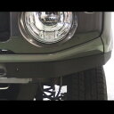 ジムニー JB64 フロントコーナーガード 左右セット プレランタイプ フロントバンパー用 ステンレスブラック コーナーガーニッシュ コーナーパネル ステンレスパネル ステンレスガード 新型ジムニー XG XL XC 化粧パネル パーツ カスタム 改造 2