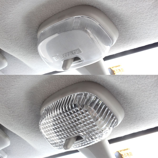 ルームランプクリスタルカバーフロント用ルームレンズJB23JB33JB43