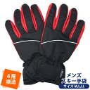 スキー 手袋 メンズ スキーグローブ スノーグローブ 男性用 防寒 冬 手袋 M L LLサイズ