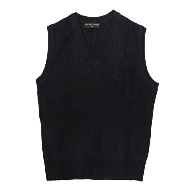 スクール ベスト 子供 ジュニア キッズ 無地 Vネック ニットベスト 学生 男の子 女の子 洗濯機可能 入..