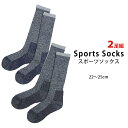 スキーソックス レディース 大人用 くつ下 スポーツソックス スキーウェア 靴下 2足組セット 遠赤加工 冬 2P