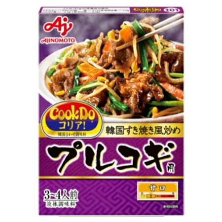 味の素　「Cook　Do　コリア！」-クックドゥ（韓国合わせ調味料）プルコギ用　110g×40個