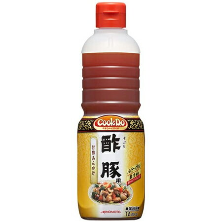 AJINOMOTO　味の素　CookDo-クックドゥ　酢豚用　1L×6本