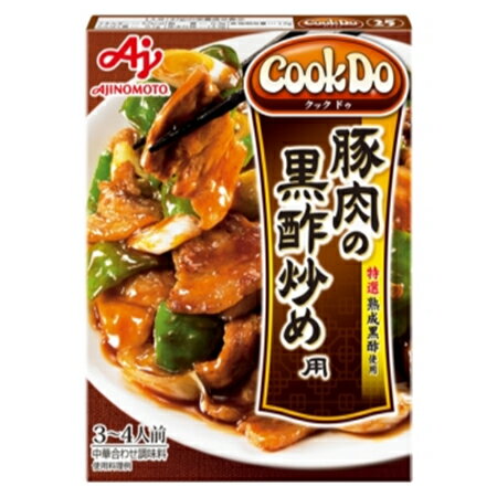 味の素　「Cook　Do」-クックドゥ（中華合わせ調味料）豚肉の黒酢炒め用　　130g×40個のサムネイル
