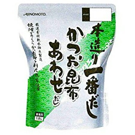 ●焼津でつくったかつお節と利尻昆布から抽出した、天然風味そのままの濃厚な一番だしです。 ●日本料理用のだしとして最適。お好みの濃さ(8〜15倍)にのばすだけで、幅広いメニューにご利用いただけます。