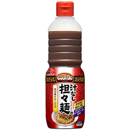 AJINOMOTO 味の素 CookDo-クックドゥ 汁なし担々麺用 1L×6本 AJINOMOTO 味の素 CookDo-クックドゥ 汁なし担々麺用 1L×6本