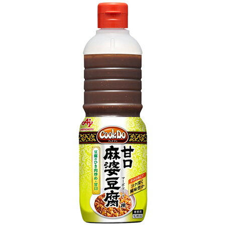 AJINOMOTO　味の素　CookDo-クックドゥ　甘口麻婆豆腐用　1L×6本