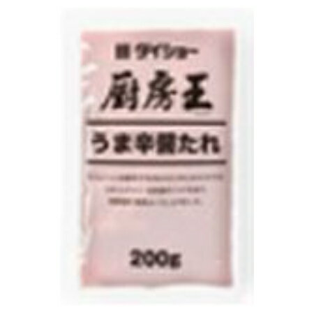 ダイショー　厨房王　うま辛醤たれ　200g×50個